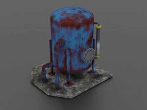 oil tank 3D Model