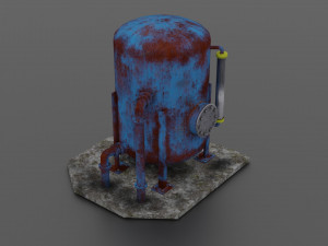oil tank 3D Model