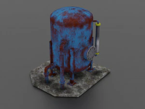 oil tank 3D Model
