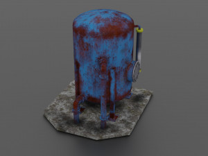 oil tank 3D Model