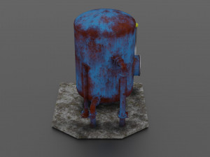 oil tank 3D Model