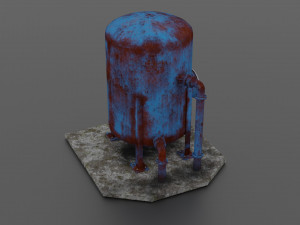 oil tank 3D Model