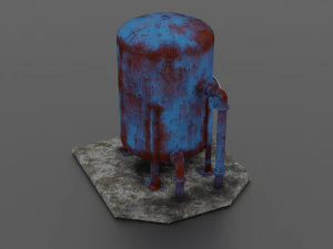oil tank 3D Model