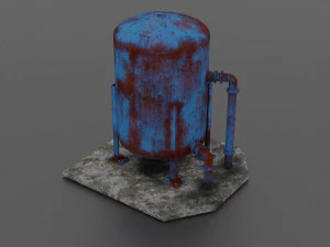 oil tank 3D Model