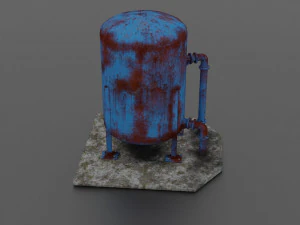 oil tank 3D Model