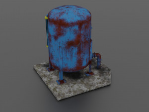 oil tank 3D Model