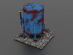 oil tank 3D Model