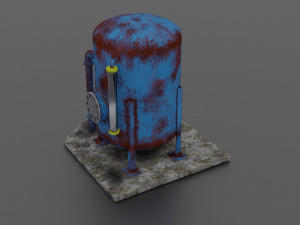 oil tank 3D Model
