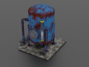 oil tank 3D Model