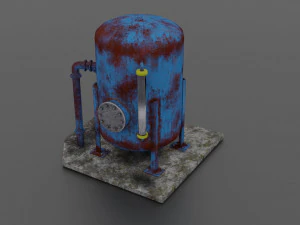 oil tank 3D Model