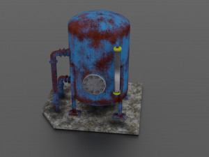 oil tank 3D Model