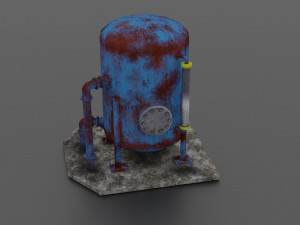 oil tank 3D Model