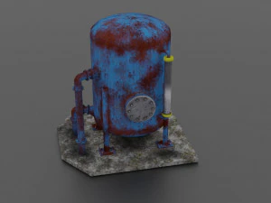 oil tank 3D Model