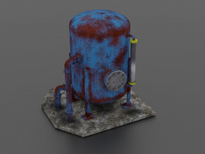 oil tank 3D Model