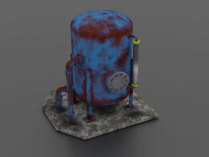 oil tank 3D Model