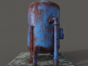 oil tank 3D Model
