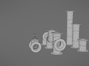 pipes collection Model 3D