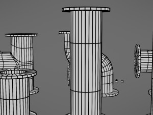 pipes collection Model 3D