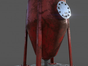 oil tank 3D Модель