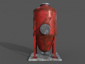 oil tank 3D Модель