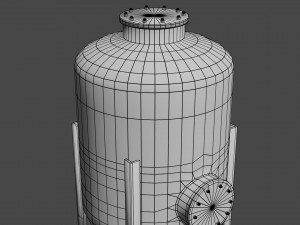 oil tank 3D Модель