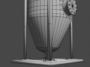 oil tank 3D Model