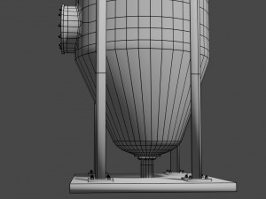 oil tank 3D Модель