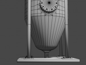 oil tank 3D Модель