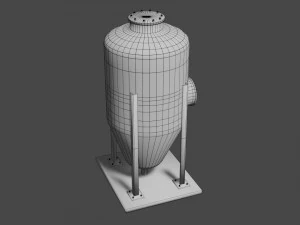 oil tank 3D Model