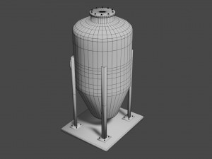 oil tank 3D Модель