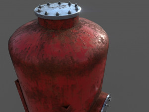 oil tank 3D Модель