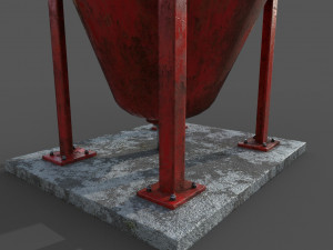 oil tank 3D Модель