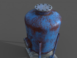 oil tank 3Dモデル