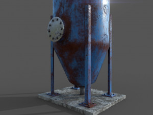 oil tank 3Dモデル