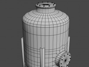 oil tank 3Dモデル