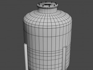 oil tank 3Dモデル