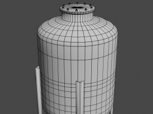 oil tank 3Dモデル