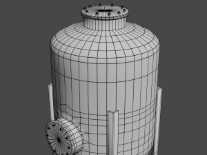 oil tank 3Dモデル