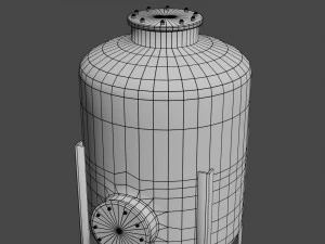 oil tank 3D Model