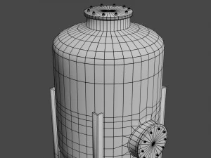 oil tank 3D Model