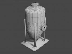 oil tank 3Dモデル