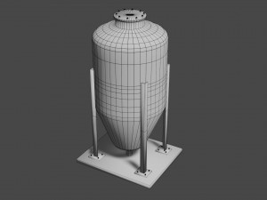oil tank 3Dモデル