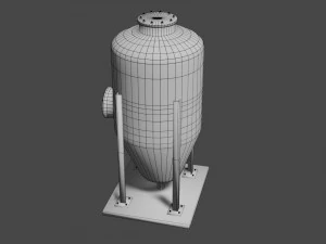 oil tank 3D Model