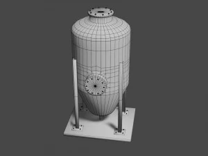oil tank 3D Model