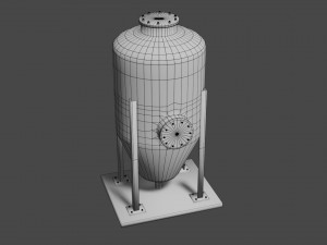 oil tank 3Dモデル