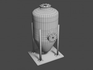 oil tank 3Dモデル