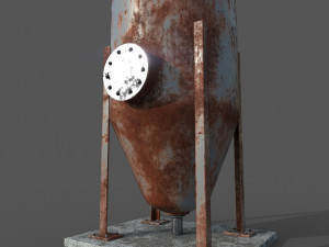 oil tank Model 3D