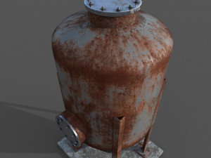 oil tank Model 3D