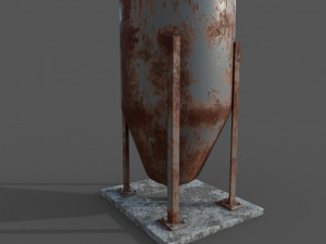oil tank Model 3D
