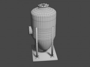 oil tank Model 3D